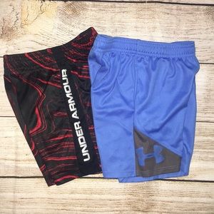 Lot of Under Armour toddler shorts 2t